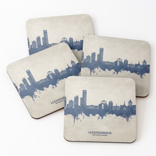 Item preview, Leeuwarden The Netherlands Skyline designed and sold by ArtPrints.