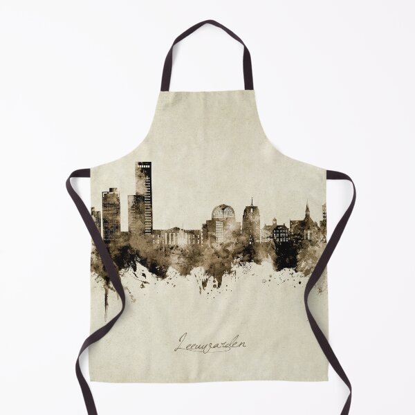 Item preview, Leeuwarden The Netherlands Skyline designed and sold by ArtPrints.