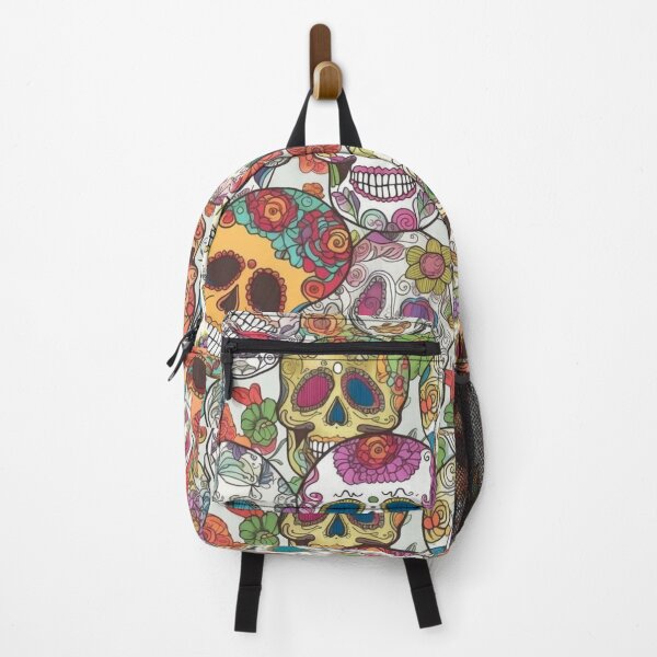 Item preview, Floral Skull seamless pattern designed and sold by Fatkid11.