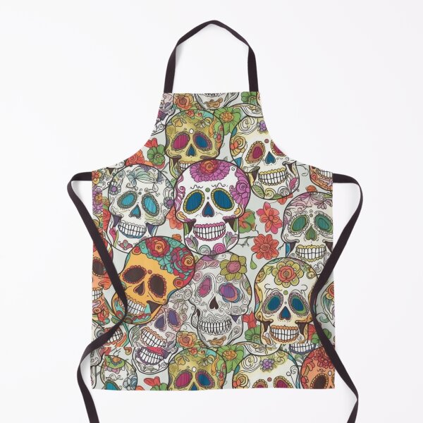 Item preview, Floral Skull seamless pattern designed and sold by Fatkid11.