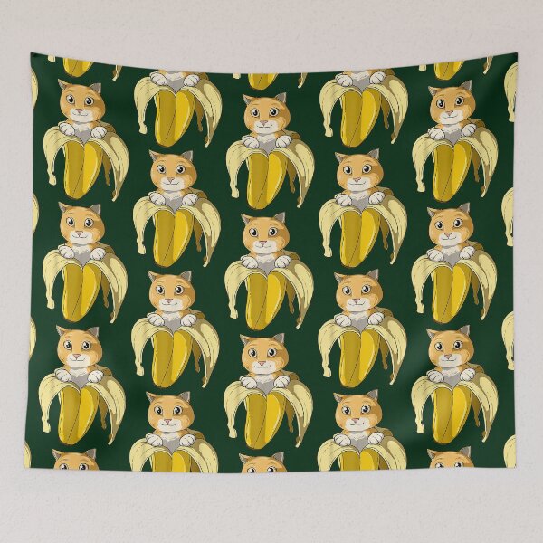 Item preview, Banana Cat Banana Themed Party Cat Themed Party designed and sold by magnuseugen.