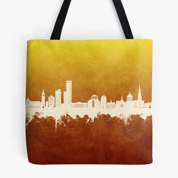 Item preview, Leeuwarden The Netherlands Skyline designed and sold by ArtPrints.