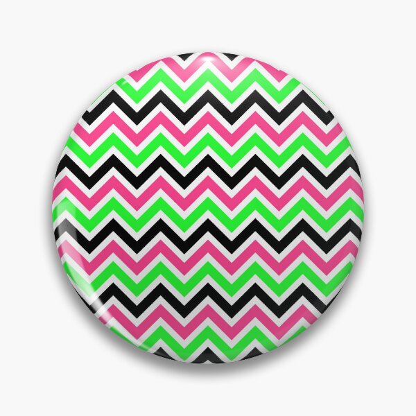 Item preview, Green Pink Chevron Pattern designed and sold by Aetherier.