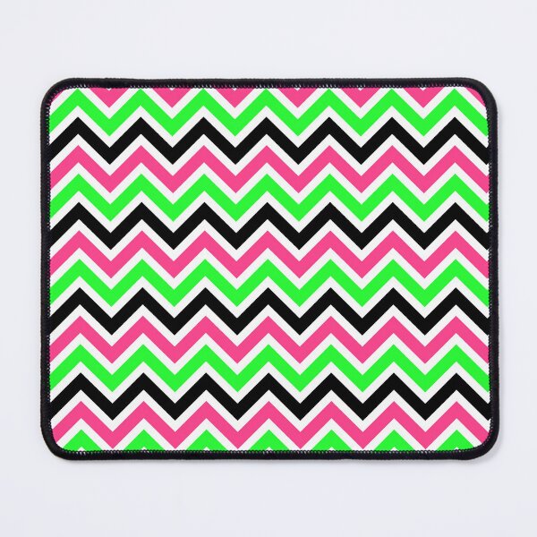 Item preview, Green Pink Chevron Pattern designed and sold by Aetherier.
