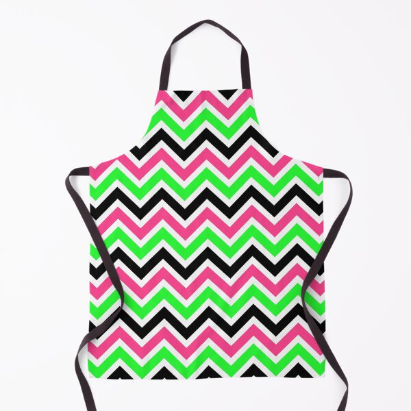 Item preview, Green Pink Chevron Pattern designed and sold by Aetherier.