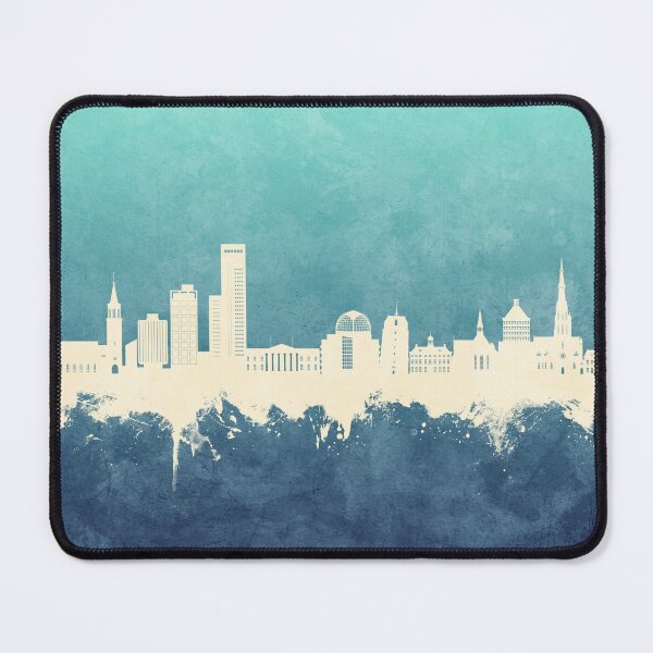 Item preview, Leeuwarden The Netherlands Skyline designed and sold by ArtPrints.