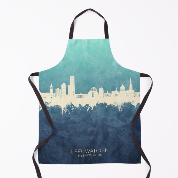 Item preview, Leeuwarden The Netherlands Skyline designed and sold by ArtPrints.