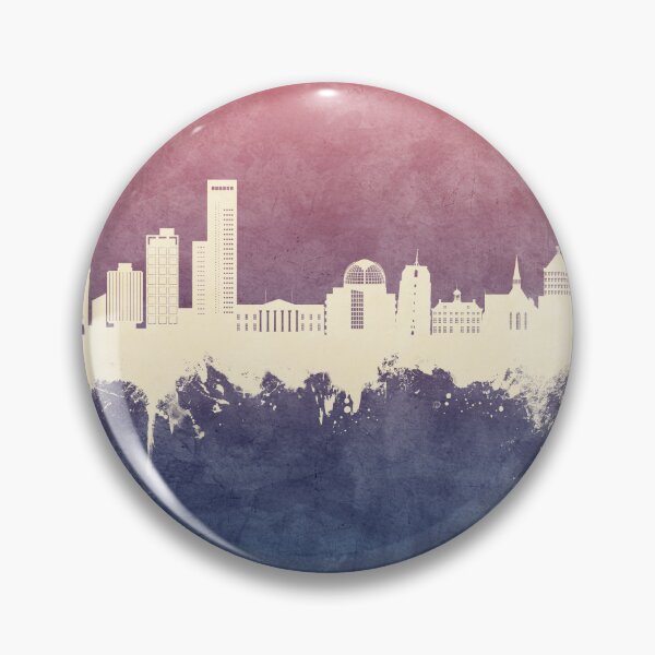 Item preview, Leeuwarden The Netherlands Skyline designed and sold by ArtPrints.