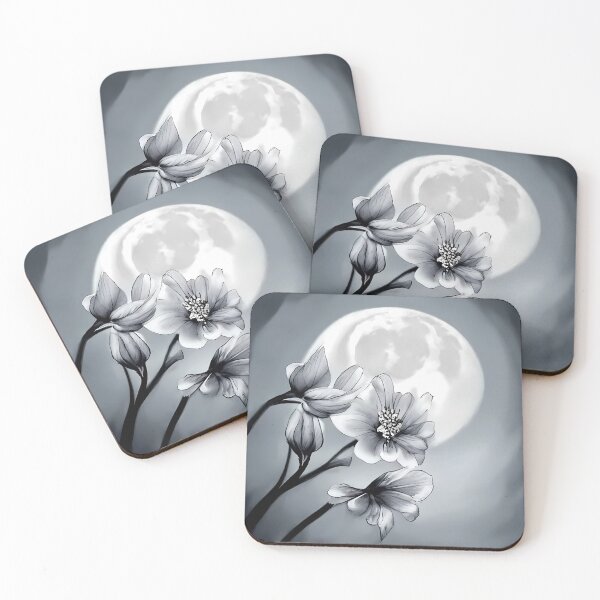Item preview, Shadows Embrace the Moonlit Blooms designed and sold by RicsArtistry.