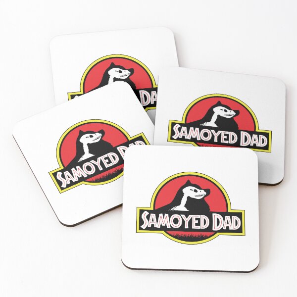 Item preview, (For Bright Background) Jurassic Samoyed Dad designed and sold by More Cute Dogs.