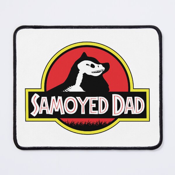 Item preview, (For Bright Background) Jurassic Samoyed Dad designed and sold by More Cute Dogs.