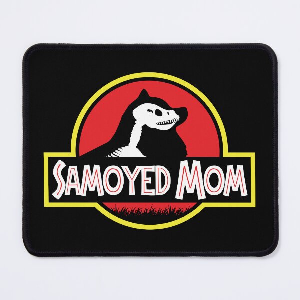 Item preview, (For Dark Background) Jurassic Samoyed Mom designed and sold by More Cute Dogs.
