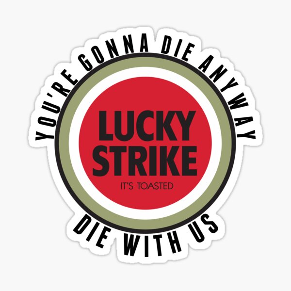 Adhesivos para casco Lucky Strike Design - OPTRS