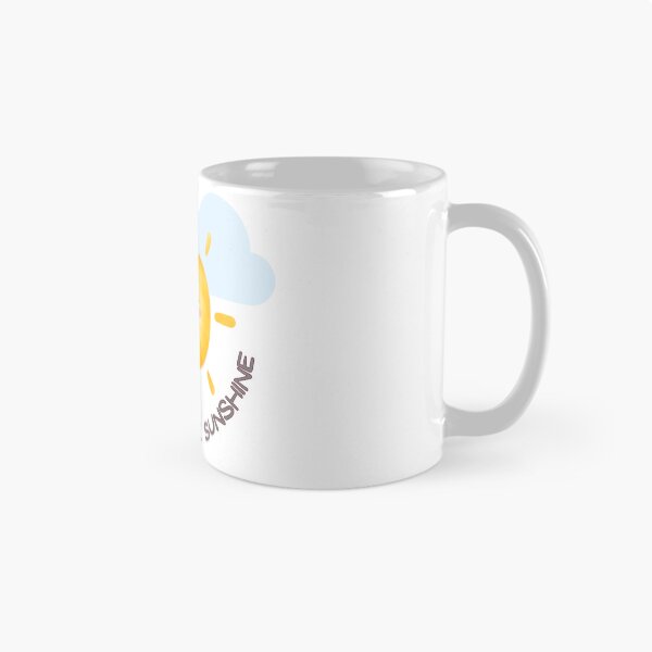 Item preview, Mommy's Little Sunshine - Sun Smiling with Clouds Print designed and sold by SchmancyPrints.