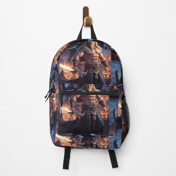 Item preview, Viking barbarians cool fantasy poster art designed and sold by Vintage Designs +.