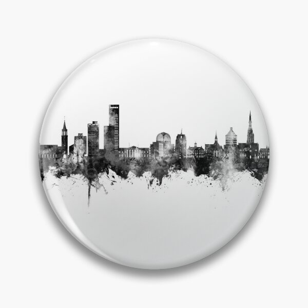 Item preview, Leeuwarden The Netherlands Skyline designed and sold by ArtPrints.