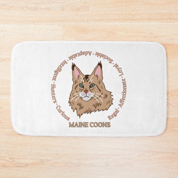 Item preview, MAine Coon Characteristics designed and sold by Thirdsun.