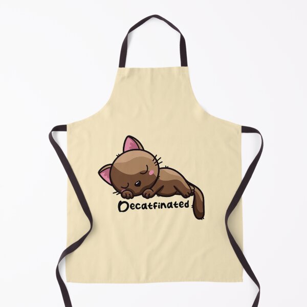 Item preview, Decatfinated - Decaf Coffee Cat designed and sold by Laura-D-Art.