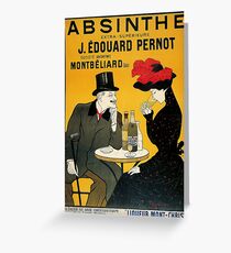 Vintage poster - Absinthe Greeting Card