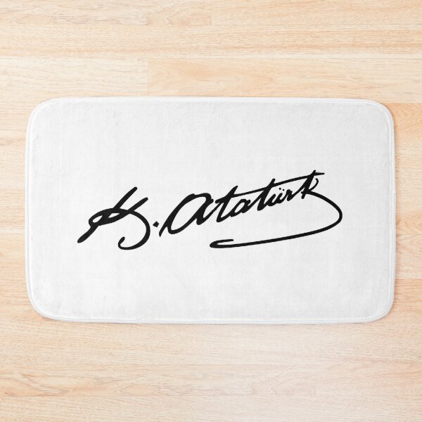 Item preview, Ataturk Signature designed and sold by jackson-jeffers.
