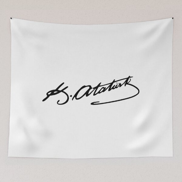 Item preview, Ataturk Signature designed and sold by jackson-jeffers.