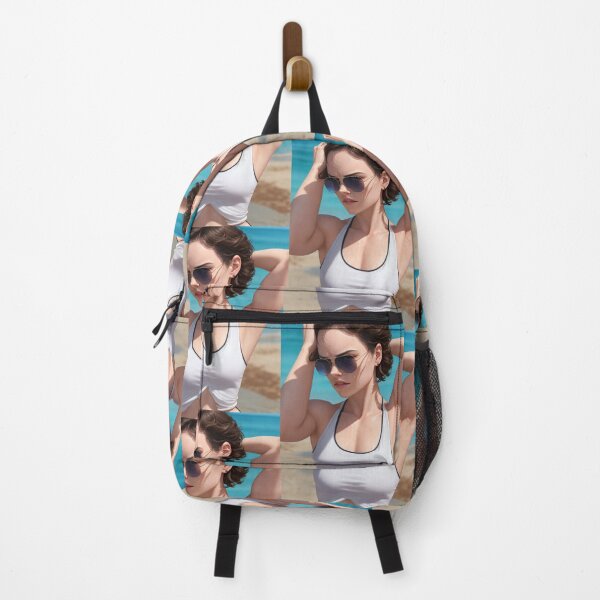 Item preview, Beautiful Summertime pinup art of a girl in a white top designed and sold by Vintage Designs +.