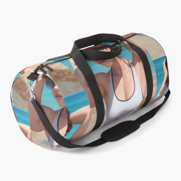 Item preview, Beautiful Summertime pinup art of a girl in a white top designed and sold by Vintage Designs +.