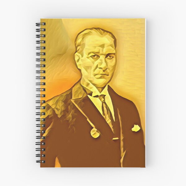 Item preview, Mustafa Kemal Atatürk Artwork  Mustafa Kemal Atatürk Portrait  Mustafa Kemal Atatürk Wall Art designed and sold by jackson-jeffers.