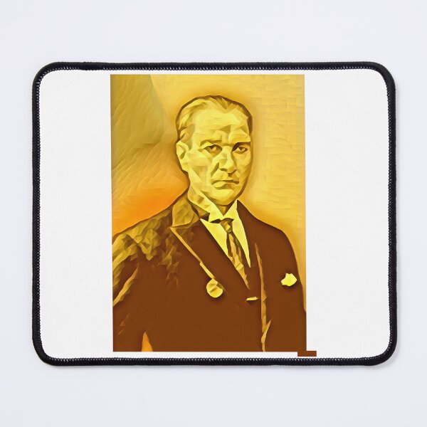 Item preview, Mustafa Kemal Atatürk Artwork  Mustafa Kemal Atatürk Portrait  Mustafa Kemal Atatürk Wall Art designed and sold by jackson-jeffers.