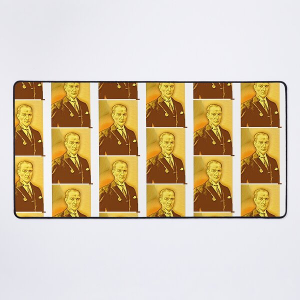 Item preview, Mustafa Kemal Atatürk Artwork  Mustafa Kemal Atatürk Portrait  Mustafa Kemal Atatürk Wall Art designed and sold by jackson-jeffers.