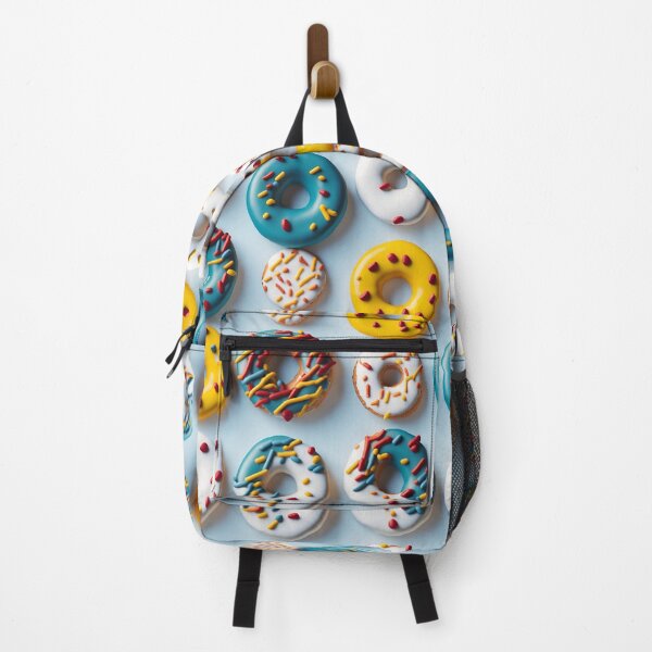 Item preview, donut cute topping vanilla, chocolate, yellow and blue designed and sold by HarshBrown.