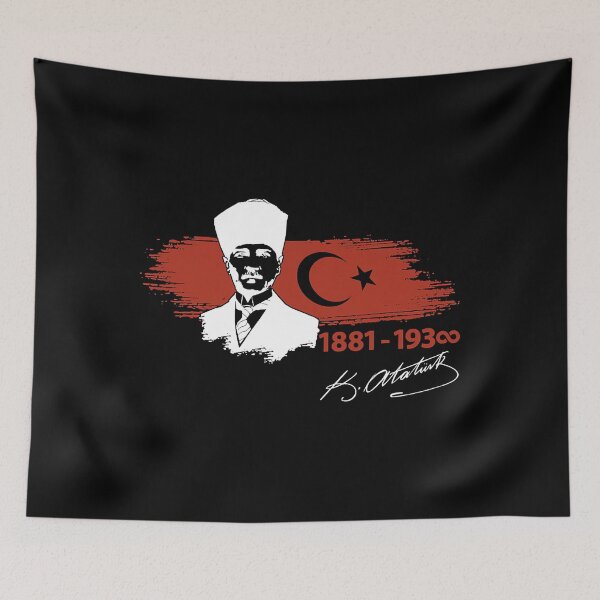 Item preview, Mustafa Kemal Ataturk Father Of Turkey   designed and sold by jackson-jeffers.