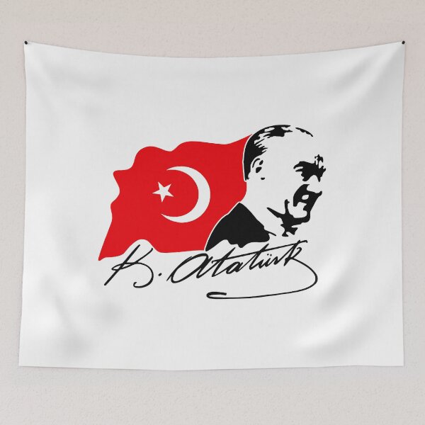 Item preview, Mustafa Kemal Ataturk Father Of Turkey  designed and sold by jackson-jeffers.