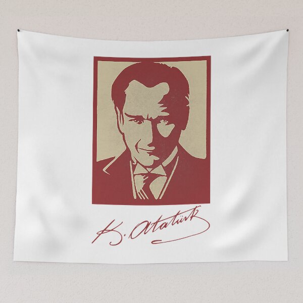 Item preview, Mustafa Kemal Ataturk Father Of Turkey designed and sold by jackson-jeffers.