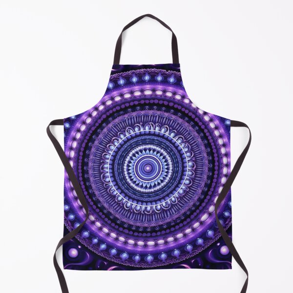 Item preview, a purple circular design background, in the style of kaleidoscopic designs, light violet designed and sold by PinkPinkArts.