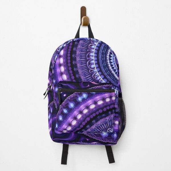 Item preview, a purple circular design background, in the style of kaleidoscopic designs, light violet designed and sold by PinkPinkArts.