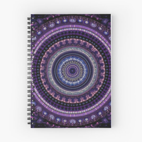 Item preview, a purple circular background, in the style of kaleidoscopic designs, light violet designed and sold by PinkPinkArts.