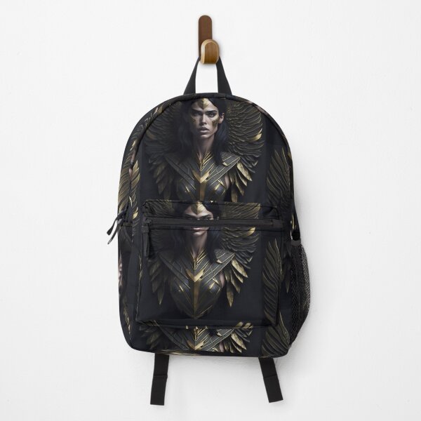 Item preview, Illustration of a Valkyrie trendy abstract cool fantasy poster art designed and sold by Vintage Designs +.