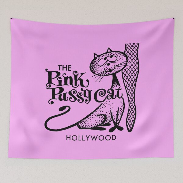Item preview, The Pink Pussycat Retro Matchcover designed and sold by segrob.
