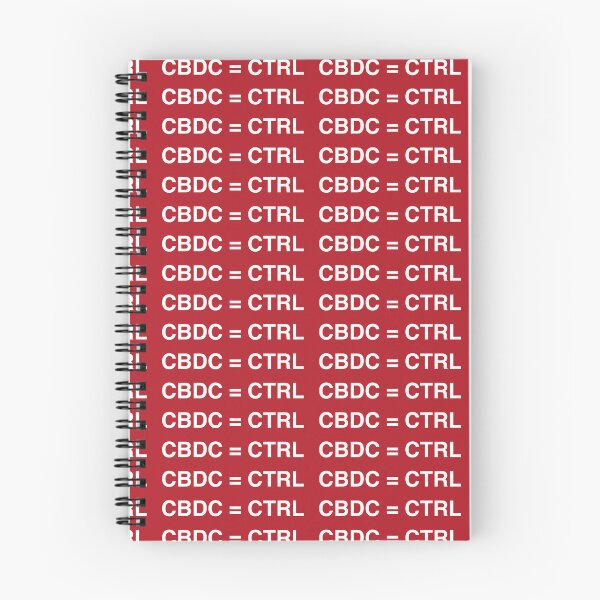 Item preview, CBDC = CTRL, Stay free reject cbdc, say no to cbdc, central bank digital currency, Britcoin designed and sold by Giovanni-c.