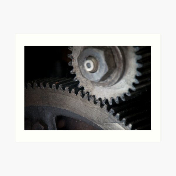Gears Art Print