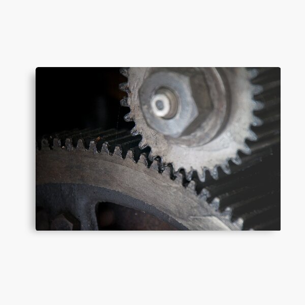 Gears Metal Print