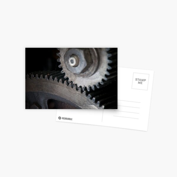 Gears Postcard