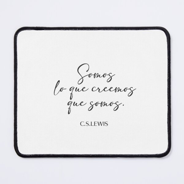 Item preview, Somos lo que creemos que somos, Spanish Quote designed and sold by Aryam Quotes.