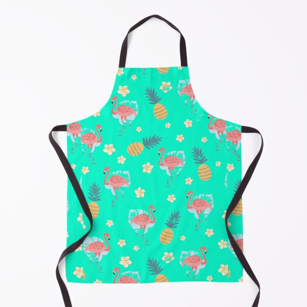 Item preview, summer patterns with flamingos and pineapples designed and sold by Shop Anis.