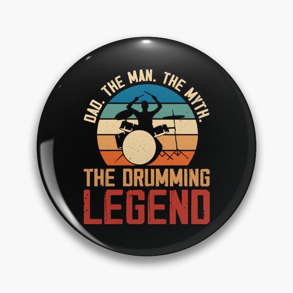 Item preview, The Man The Myth The Drumming Legend designed and sold by snarkoriginals.