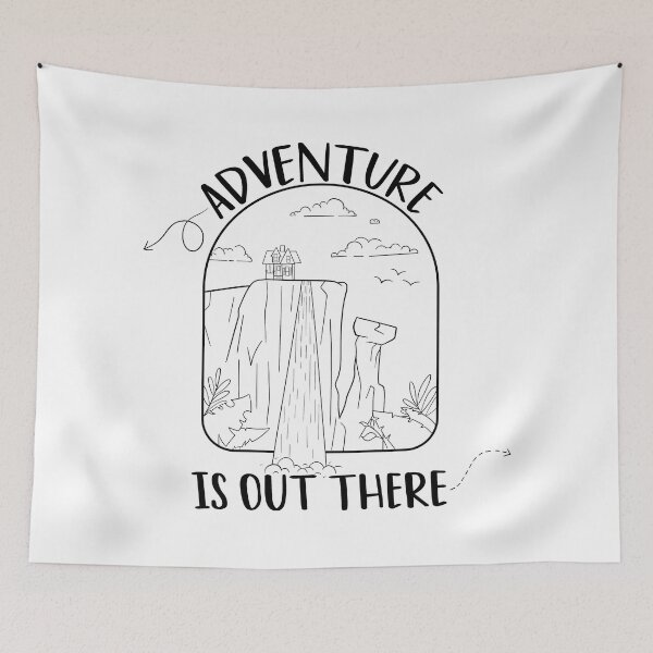 Item preview, Adventure Is Out There Minimalistic Paradise Falls designed and sold by ShutterStudios.