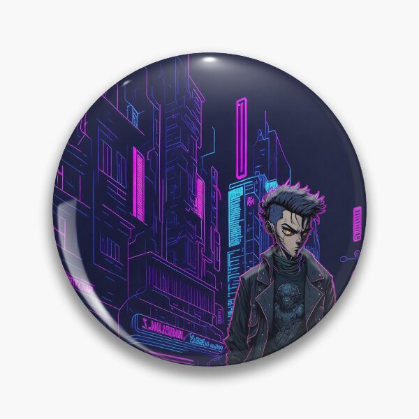 Item preview, Neon City: Cyberpunk Kid in Action designed and sold by Idea y Design.