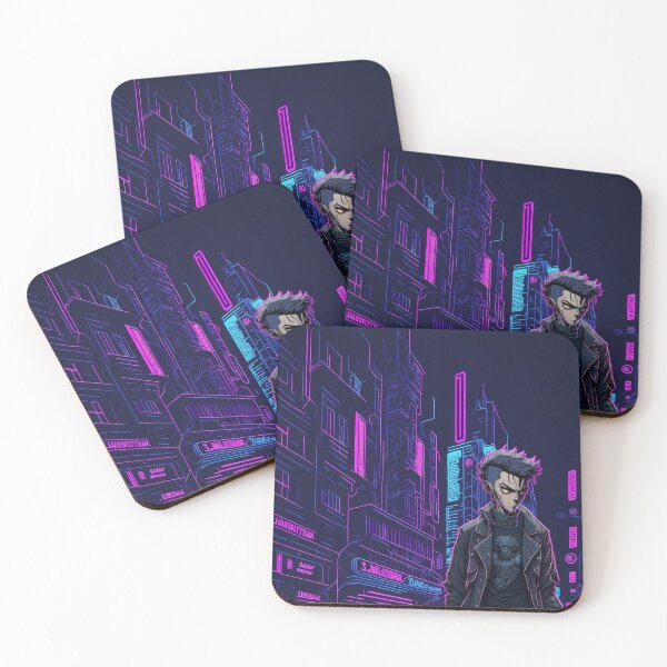 Item preview, Neon City: Cyberpunk Kid in Action designed and sold by Idea y Design.