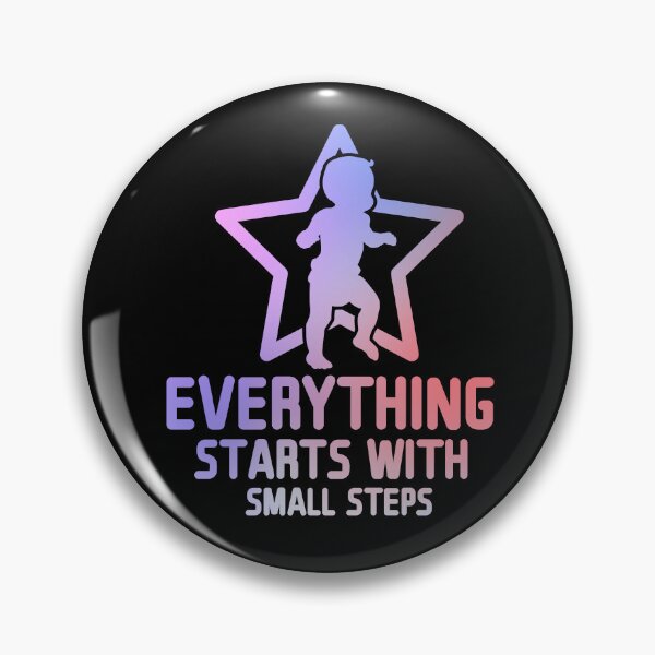 Item preview, Everything Start with Small Step designed and sold by Andantino.